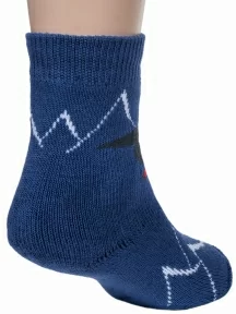 Детские махровые носки Альтаир, С129, ДЖИНС