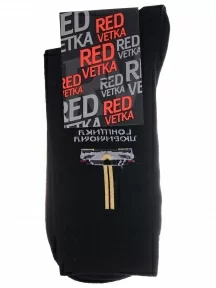 Мужские носки «Красная ветка», С-2072, ЧЕРНЫЕ