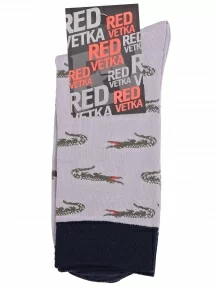 Мужские носки "Красная ветка", С-1305, СЕРЫЕ