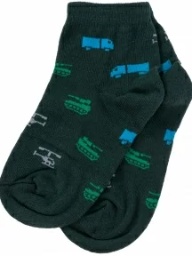 Комплект из 2 пар детских носков Альтаир, 2-А56, ТЕМНО-ЗЕЛЕНЫЕ