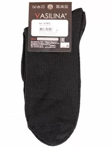 Мужские носки VASILINA, 0с3463, ЧЕРНЫЕ