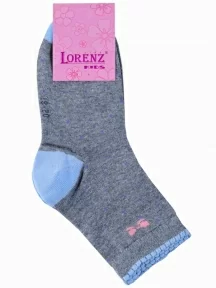 Детские носки LORENZline, Л105, СЕРО-ГОЛУБЫЕ
