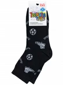 Детские носки "Красная ветка", С-546, ЧЕРНЫЕ