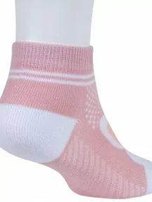 Комплект из 5 пар детских носков Гамма, 5-С1649, рис. Зайчик, ПЫЛЬНАЯ РОЗА