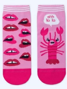 Женские ультракороткие носки Conte, 19С-114СП, рис. 336, МАЛЬВА