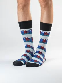 Набор из 3 пар мужских носков MSCLUB №М38, ВИ3-НМ38, микc 1 "Игра Цыпы"