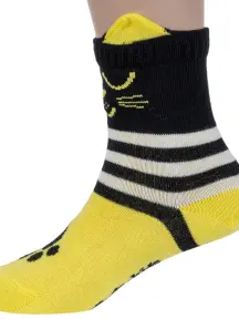 Детские короткие носки Conte kids рис. 319, ЖЕЛТЫЕ (17С-59СП)