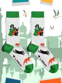 Носки St. Friday Socks Когда забыл закрыть окно (SPB-1008-02)