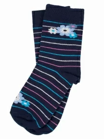 Детские носки Брестские (БЧК), 14С3081, рис. 036, ТЕМНО-СИНИЕ