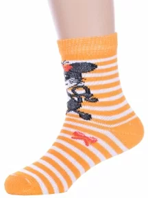 Детские носки Альтаир, С143, ОРАНЖЕВЫЕ