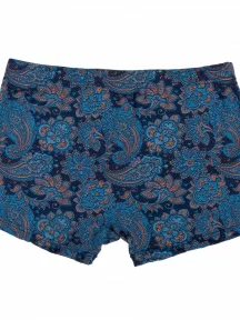 Мужские бамбуковые трусы-боксеры SD (by Salvador Dali), SD2042-2, СИНИЕ