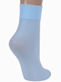 Женские носки Conte, 21С-84СП, LIGHT BLUE, светло-голубые