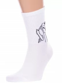 Спортивные носки Hobby Line, нус80159-01-32-03, БЕЛЫЕ