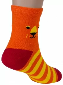 Детские носки "Красная ветка", С-1762, ОРАНЖЕВЫЕ