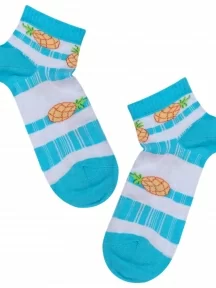 Женские носки Брестские (БЧК), 16С1103, рис. 091, ЛАЗУРНЫЕ