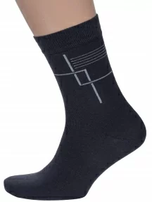 Мужские носки VASILINA, 1С3106, ГРАФИТОВЫЕ