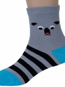 Детские носки "Красная ветка", С-1762, СЕРО-ГОЛУБЫЕ