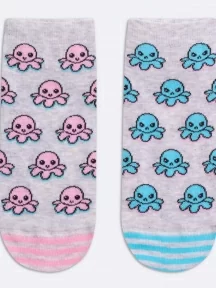 Женские ультракороткие носки Conte, 19С-114СП, рис. 352, СВЕТЛО-СЕРЫЕ