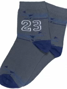 Комплект из 5 пар детских носков RuSocks (Орудьевский трикотаж) рис. 02, СЕРЫЕ (5-Д3-13499)