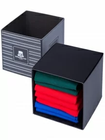 Набор мужских укороченных носков из мерсеризованного хлопка, 7 пар (ТМ Sergio di Calze), PG-17SC7-7, микс 3