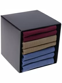 Набор мужских укороченных носков из мерсеризованного хлопка, 7 пар (ТМ Sergio di Calze), PG-17SC7-7, микс 2