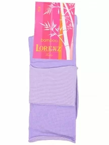 Женские бамбуковые носки LORENZline, Б10, СИРЕНЕВЫЕ