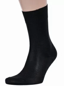 Мужские носки из мерсеризованного хлопка Брестские (БЧК), 18С2005, рис. 000, ЧЕРНЫЕ