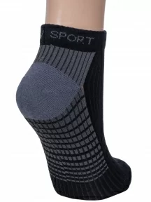 Детские спортивные носки "Борисоглебский трикотаж", 8С804, ЧЕРНЫЕ