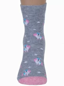 Детские носки RuSocks (Орудьевский трикотаж), Д3-13160, рис. 01, СВЕТЛО-СЕРЫЕ