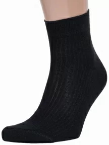 Мужские укороченные носки Альтаир, С9, ЧЕРНЫЕ