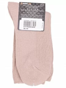 Женские носки Hobby Line, Нжвип1000-03, БЕЖЕВЫЕ