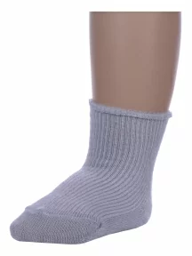 Детские носки без резинки Альтаир, С63, СЕРЫЕ