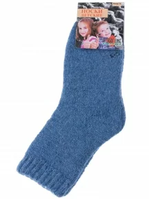 Детские теплые носки Hobby Line, 7645, ДЖИНСОВЫЕ