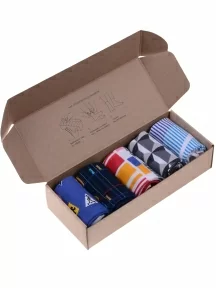 Набор из 5 пар мужских носков MSCLUB №М31, ВИ5-НМ31, микс 1