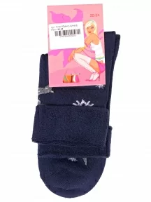 Детские махровые носки LORENZline, П4М, ТЕМНО-СИНИЕ