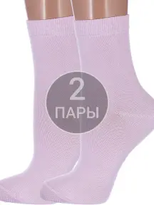 Комплект из 2 пар детских носков Conte kids рис. 000, ПЕПЕЛЬНО-РОЗОВЫЕ (2-5С-11СП)