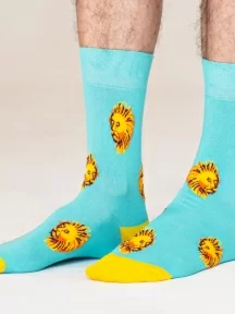 Носки unisex St. Friday Socks, GR-1406-25/08/19, "Переезжайте в Петербург - котики зовут!"