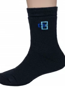 Детские махровые носки Альтаир, С107, ЧЕРНЫЕ