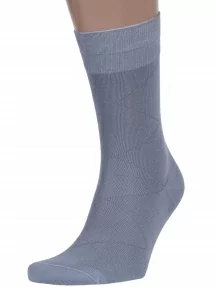 Мужские носки из модала ХОХ, X-1116, СЕРЫЕ