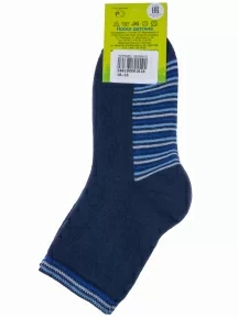 Детские махровые носки LORENZline, Л37М, ТЕМНО-СИНИЕ