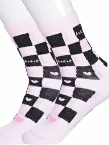 Комплект из 2 пар детских носков Conte kids, 2-5С-11СП, рис. 944, СВЕТЛО-РОЗОВЫЕ