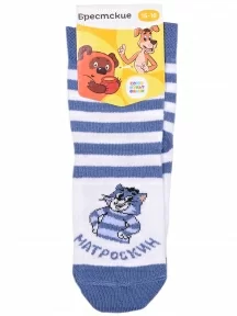 Детские носки Брестские (БЧК), 23С3052, рис. 4032, БЕЛЫЕ