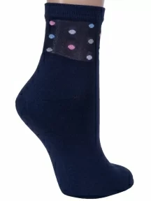 Женские носки LORENZline, Д132, ТЕМНО-СИНИЕ