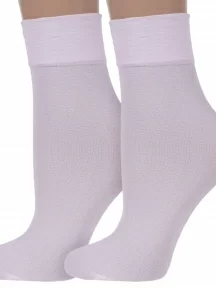 Комплект из 2 пар женских носков Conte PASTEL PINK, пастельно-розовые (2-21С-84СП)