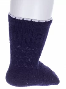 Детские носки "Носкофф" (АЛСУ), ЛС58, ТЕМНО-СИНИЕ рис.1