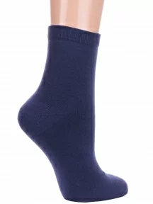 Детские махровые носки LORENZline, П15М, ТЕМНО-СИНИЕ