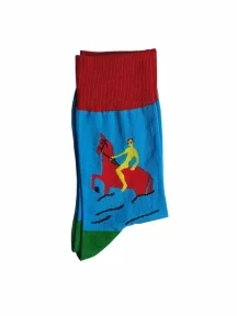 Носки unisex St. Friday Socks, tr0804, "Купание красного коня"