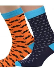 Комплект из 2 пар носков ХОХ FANTASY, 2-XF, микс 13