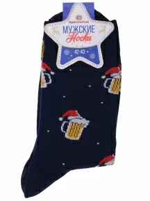 Мужские носки Брестские (БЧК), 20С2146, рис. 539 ТЕМНО-СИНИЕ