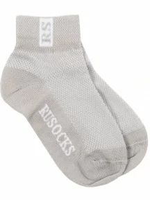 Детские носки с сеточкой RuSocks (Орудьевский трикотаж), Д-36, МОЛОЧНЫЕ